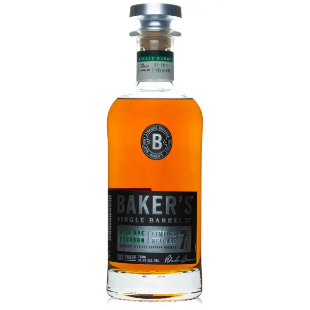 Baker's Single Barrel High Rye Bourbon, 7 Years 6 Months