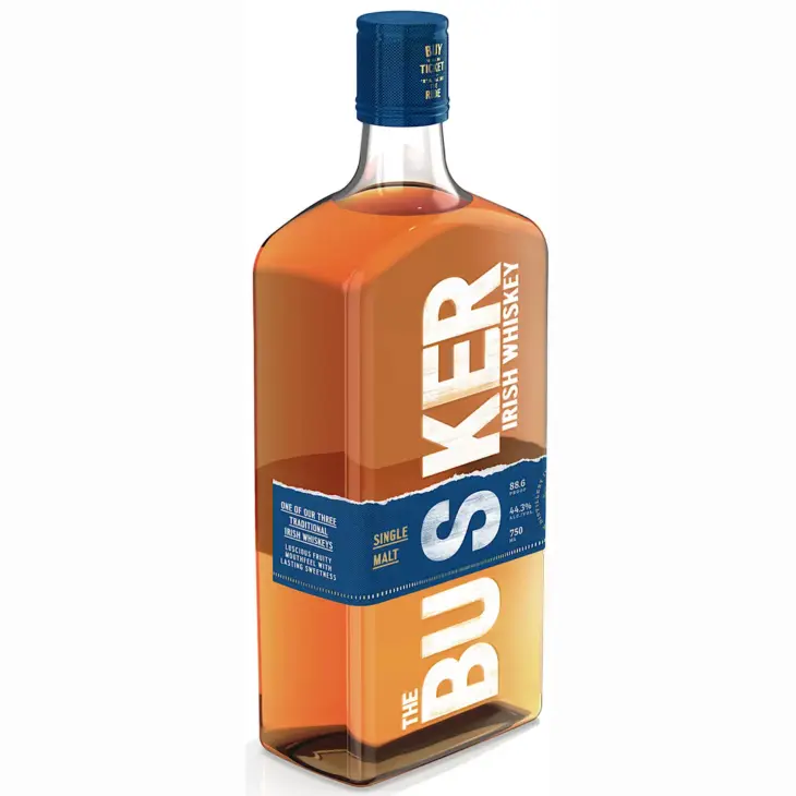Busker Single Pot Still Irish Whiskey 50 ml