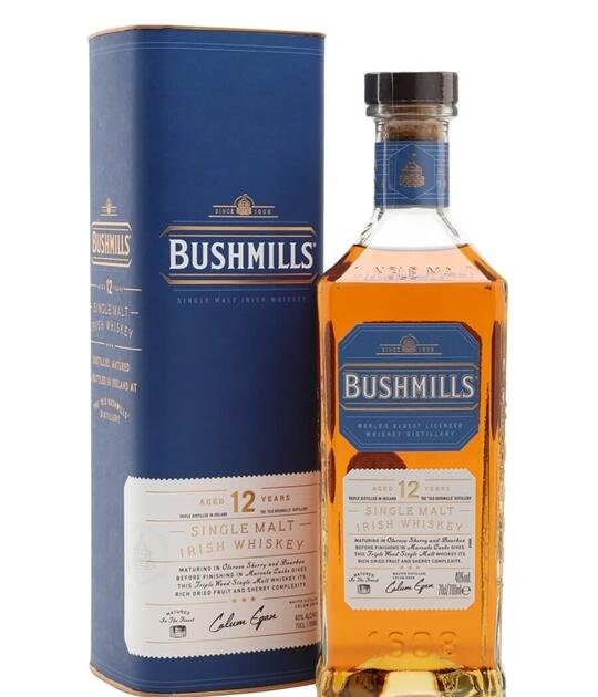 Bushmills 12 Year Old Single Malt