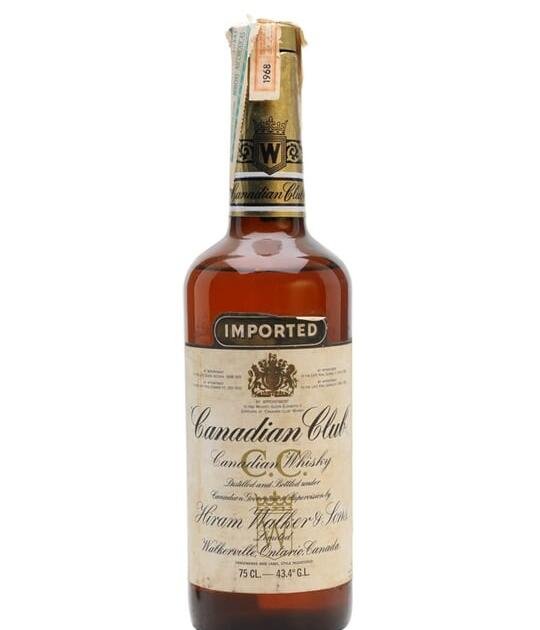Canadian Club Whisky 1968 Bot.1970s