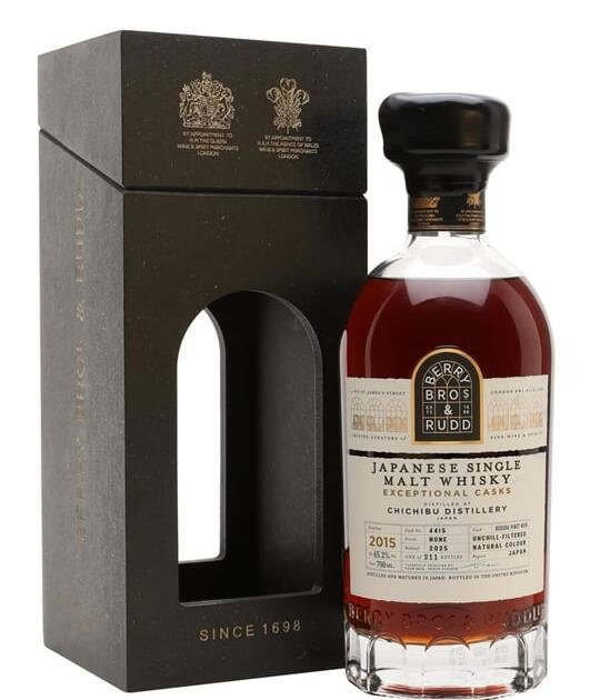 Chichibu 2015 9 Year Old Cask #4415 Berry Bros & Rudd Exceptional Cask