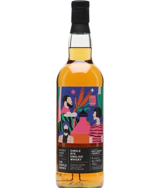 East London Liquor Co Single Rye Whisky Sherry Cask Whisky Show 2023