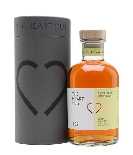 East London Rye Whisky 2019 3 Year Old The Heart Cut