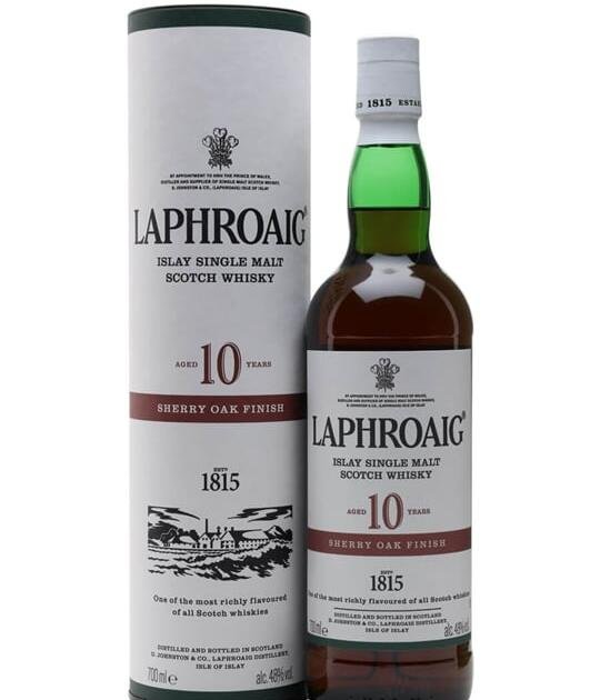Laphroaig 10 Year Old Sherry Oak Finish