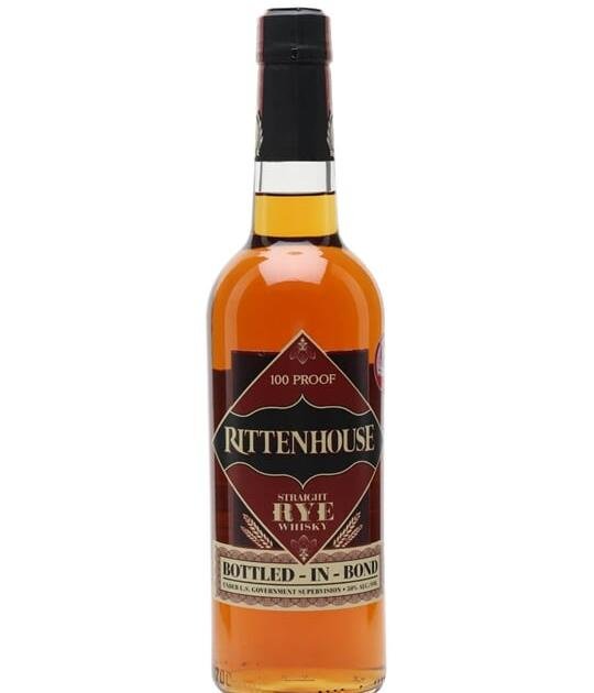 Rittenhouse Bottled In Bond Straight Rye 100 Proof